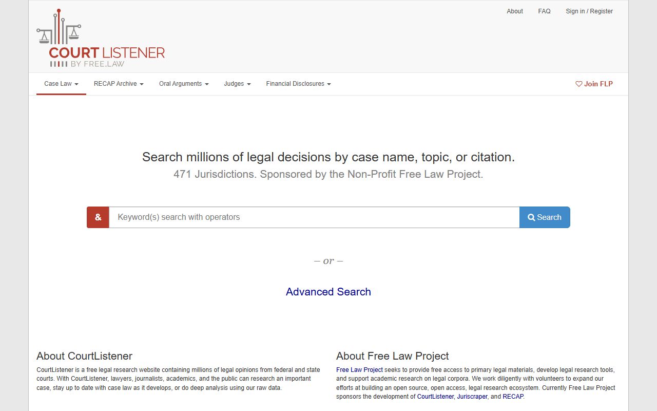 Ralls County probate records CourtListener docket resource